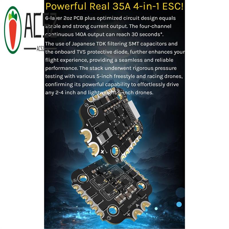Betaflight Fc - AC52-For Speedybee F405 미니 스택 BLS
