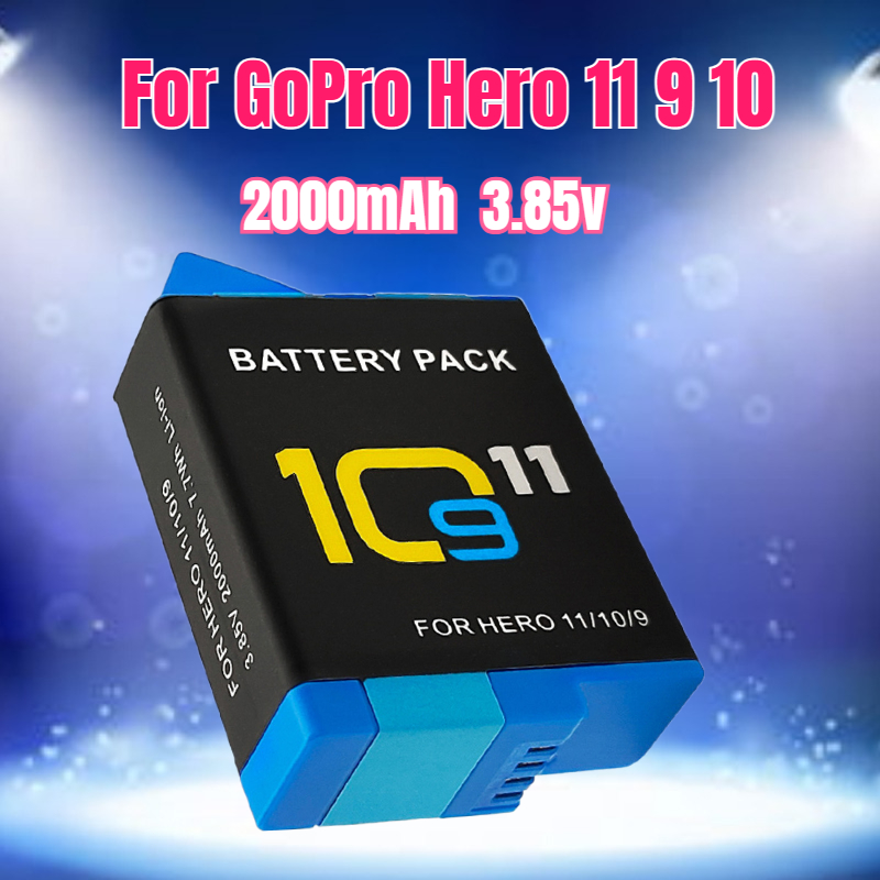 Drone - 3.85V 2000mAh 배터리, 고프로 히어로 10,