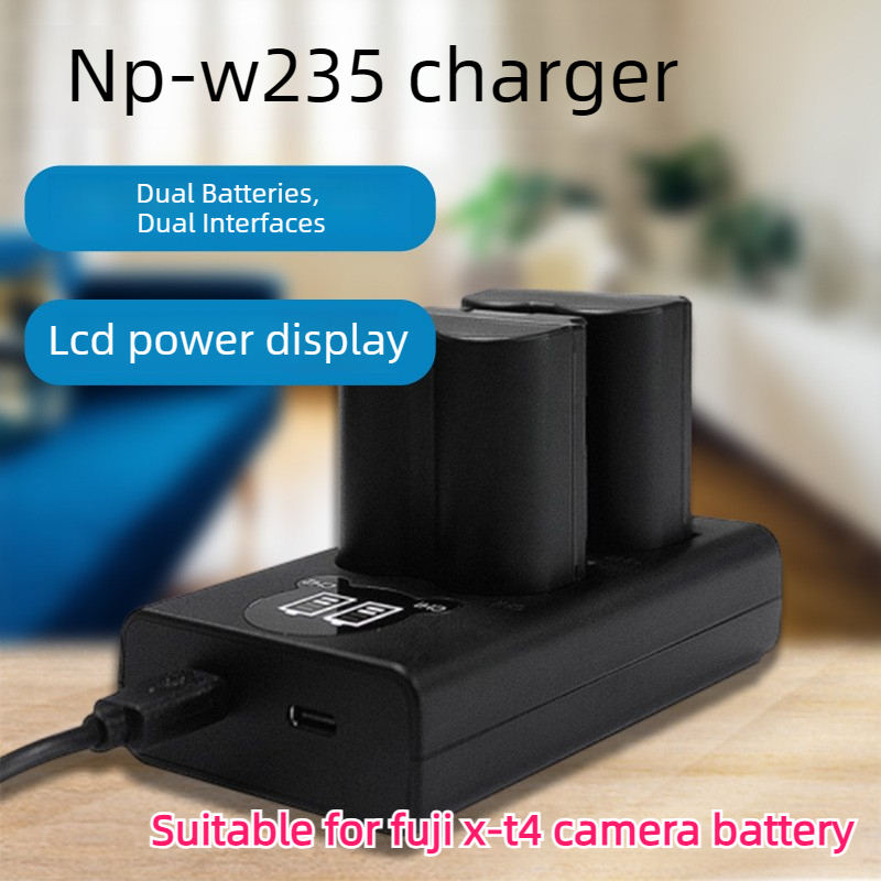 Drone - 2200mAh NP-W235 NP W235 배터리 LCD