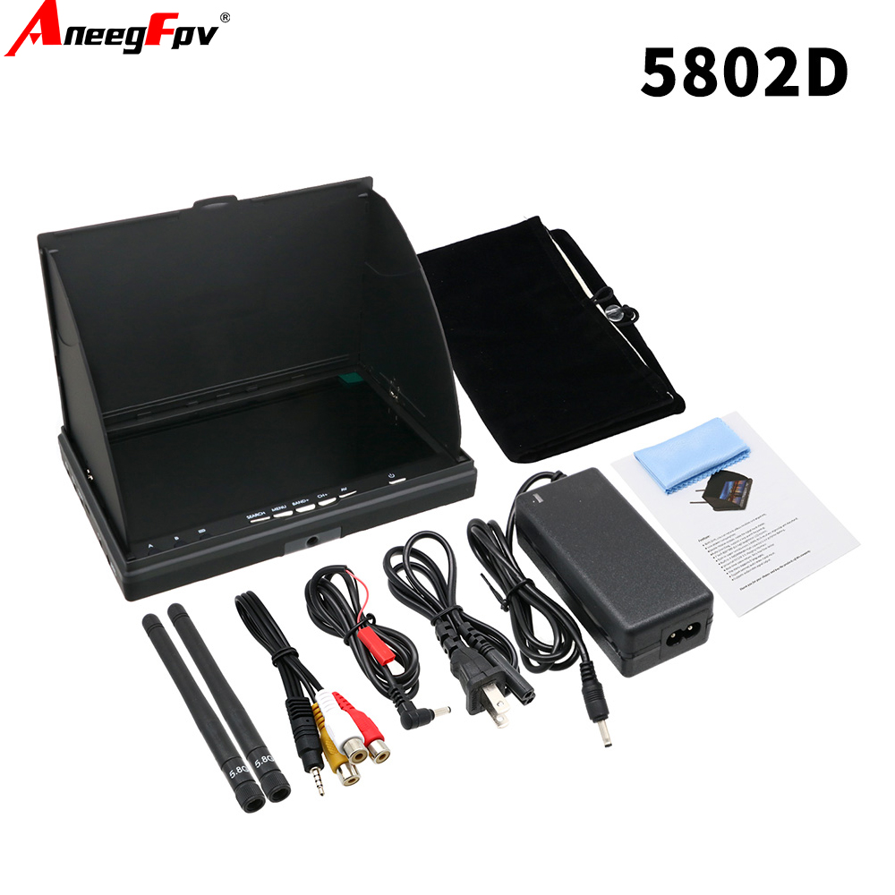 Goggles Fpv - LCD5802D LCD5802S 7인치 5.8G 40CH FPV