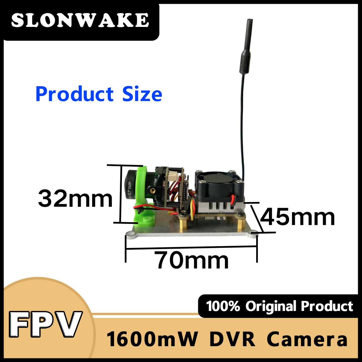 SLONWAKE 5.8G 48CH 200/500/100 - Fpv Camera 리뷰 및 가격