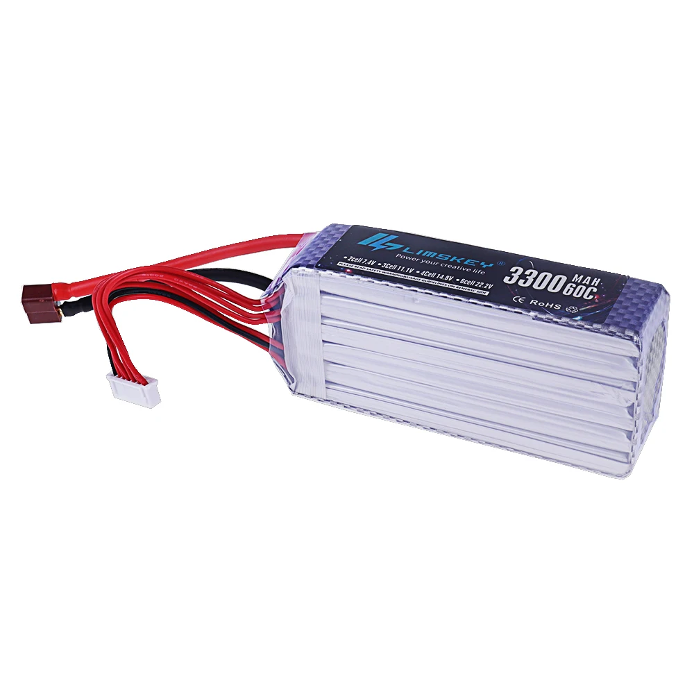 새 제품 3300mAh 22.2V 60C 6S 리포 배 - Lipo Battery 6S 리뷰 및 가격
