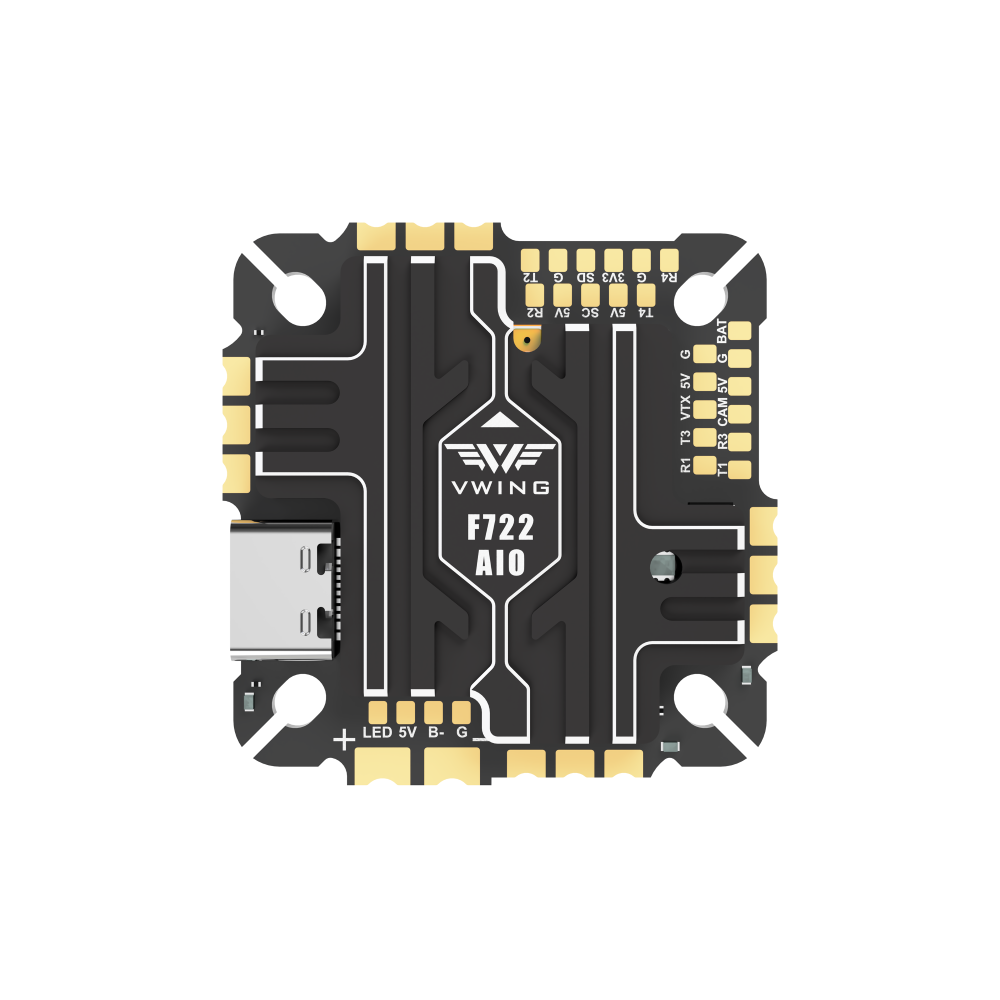 VWING F722 AIO 비행 컨트롤러 내장 45A  - Betaflight Fc 리뷰 및 가격