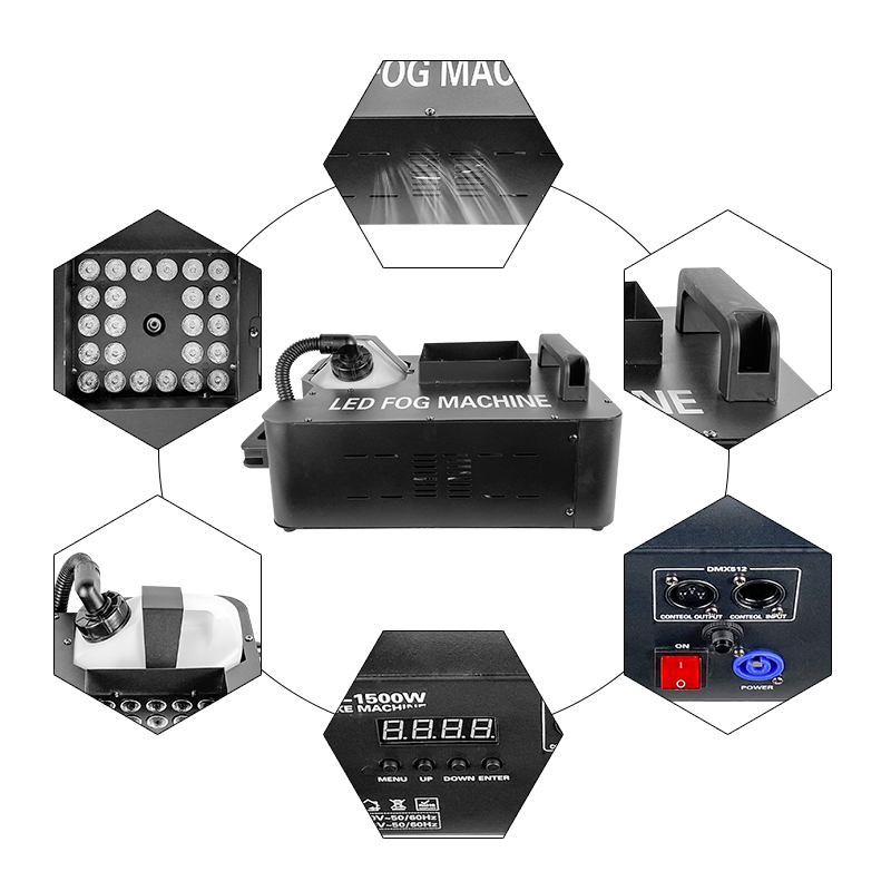 LED 무대 연기 안개 기계 1500W 3000W 수직 - Smoke Stopper 리뷰 및 가격
