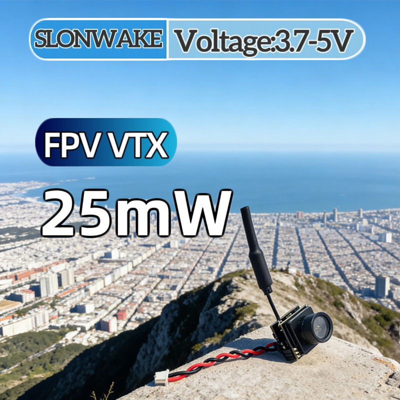 SLONWAKE FPV 25mW 전력 시뮬레이션 VTX - Fpv Camera 리뷰 및 가격