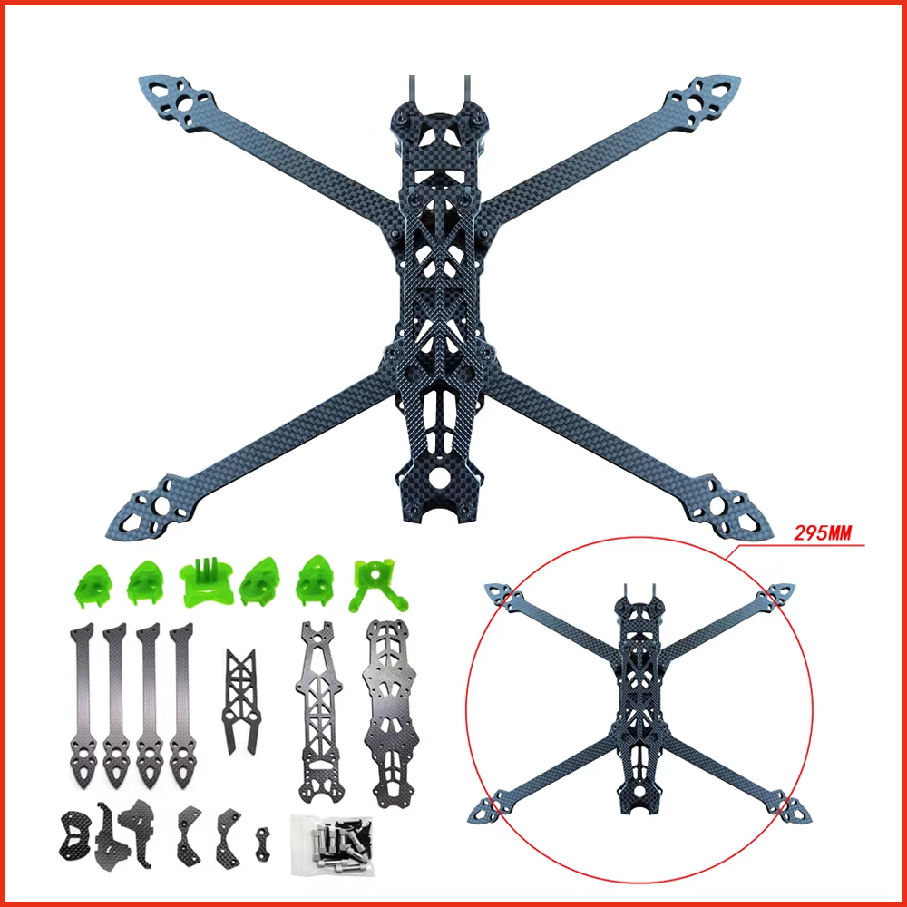 탄소 섬유 쿼드콥터 프레임 프리스타일 FPV 레이싱 드 - Carbon Fiber Drone Frame 리뷰 및 가격