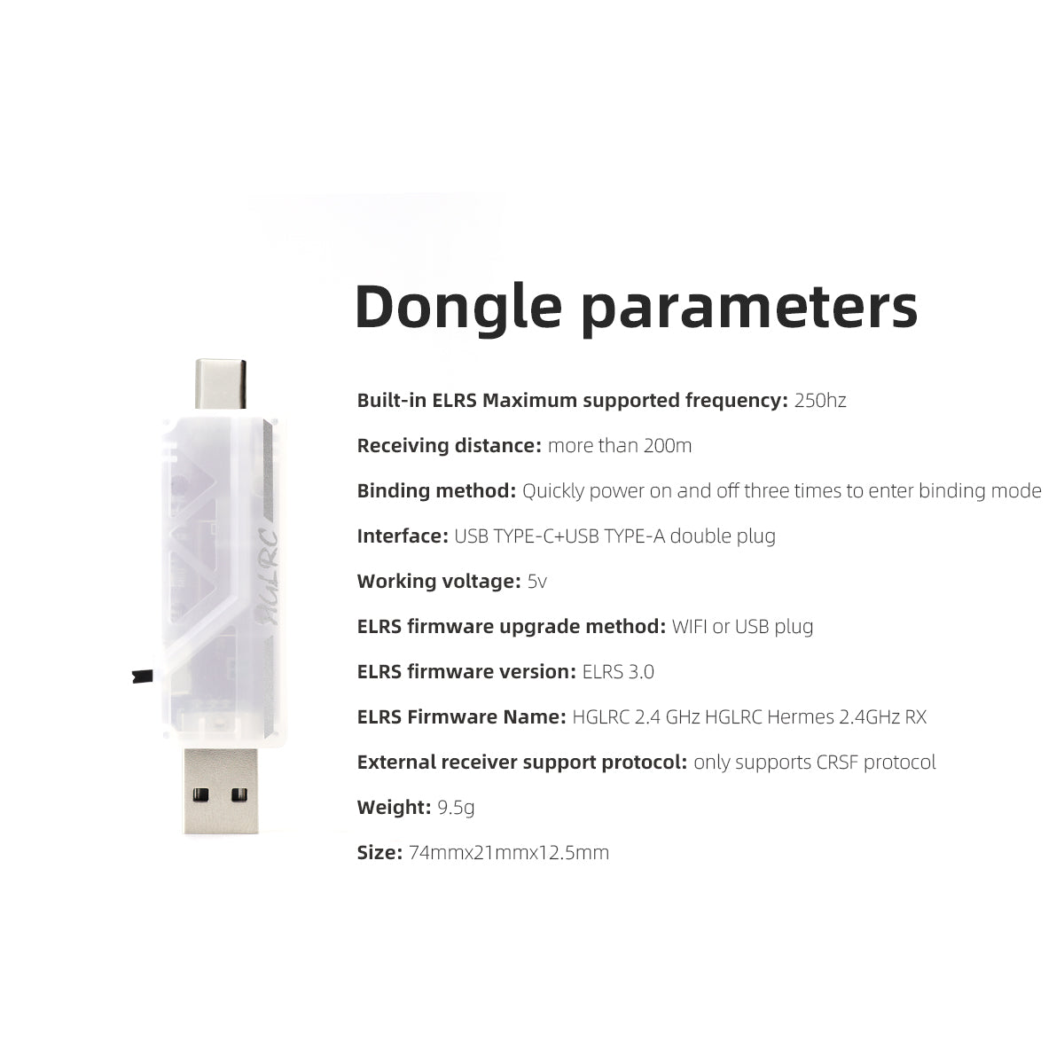HGLRC 무선 동글 ELRS 2.4GHz 온보드 -  - Radio Transmitter 2.4Ghz 리뷰 및 가격