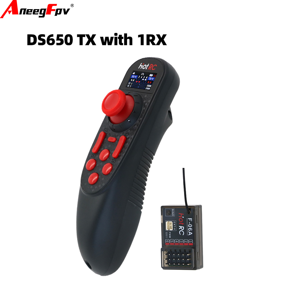 HOTRC Hot RC DS-650 DS 650 6채널 - Radio Transmitter 2.4Ghz 리뷰 및 가격