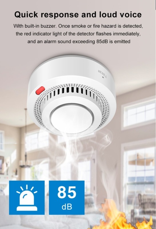 EWelink Zigbee 스마트 연기 감지기 배터리로 - Smoke Stopper 리뷰 및 가격