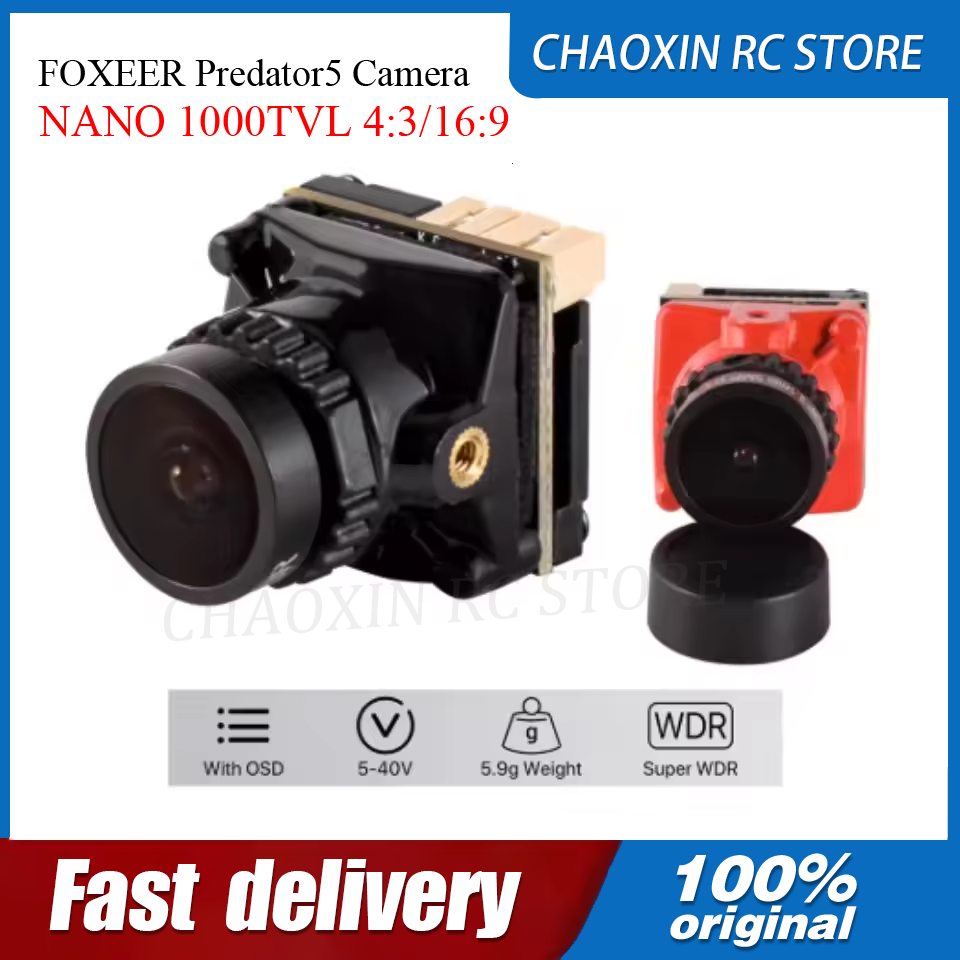 FOXEER Predator5 카메라 NANO 1000 - Fpv Camera 리뷰 및 가격