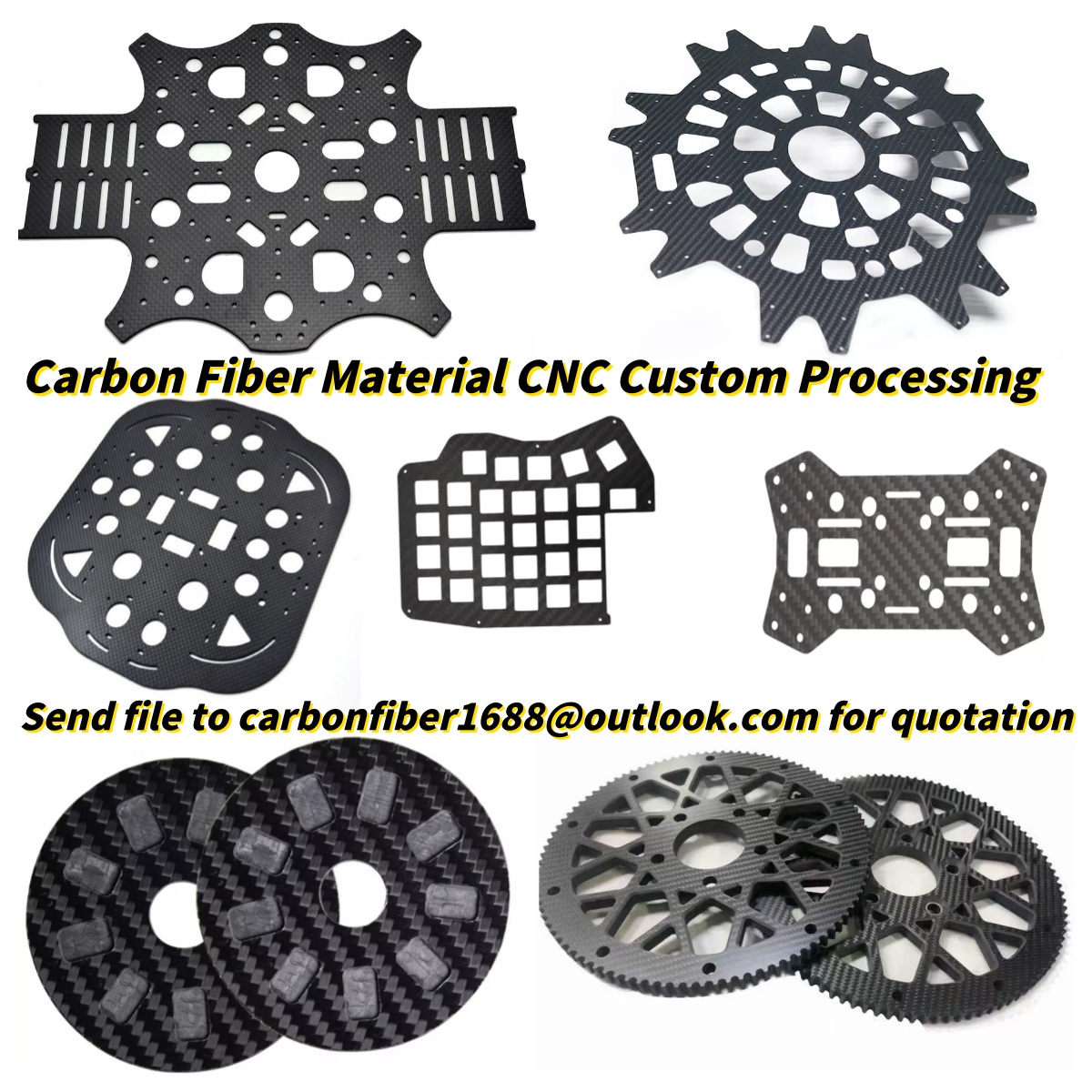 탄소 섬유 시트 플레이트 가공 카본 보드 패널 절단 조 - Carbon Fiber Drone Frame 리뷰 및 가격
