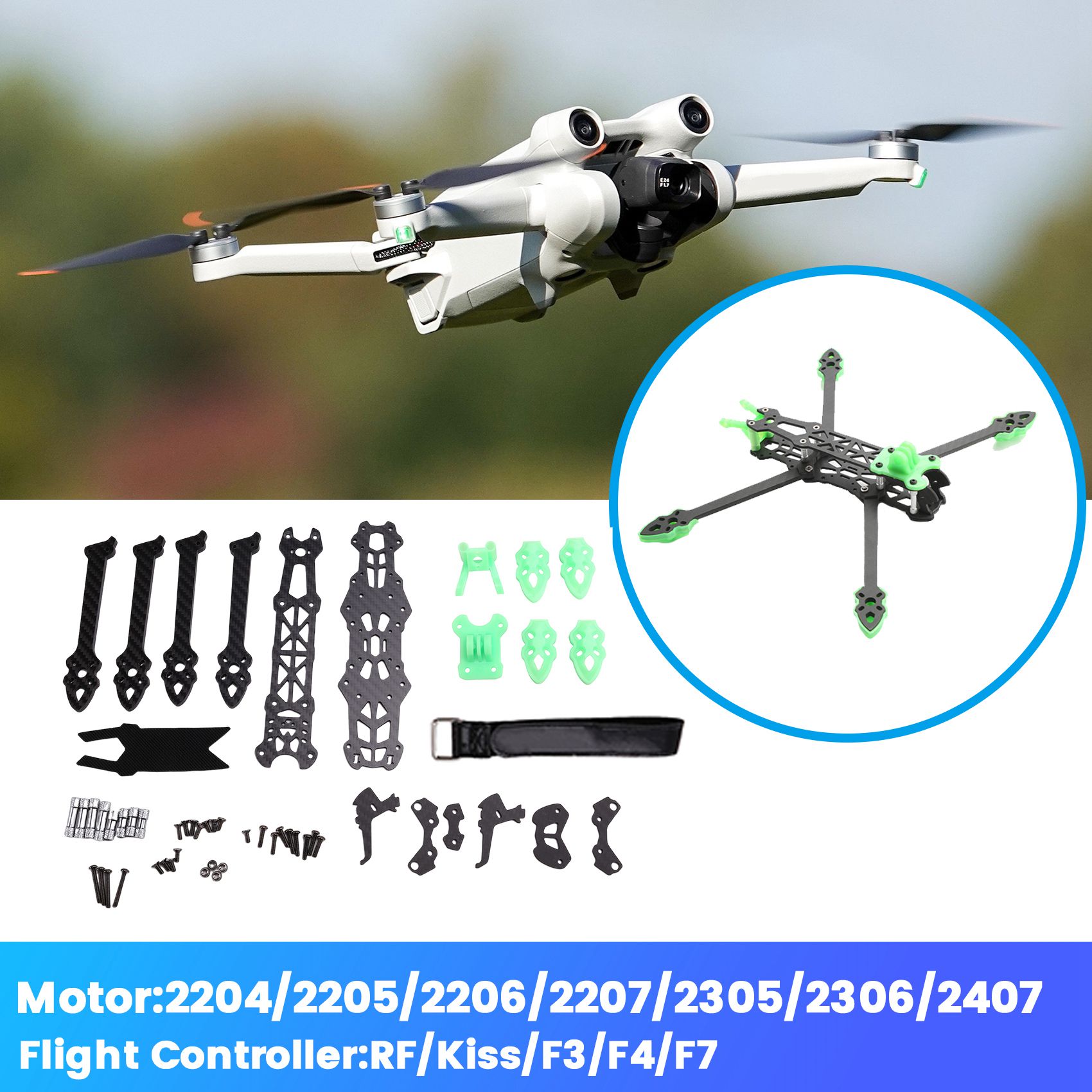YSUN-MARK4-HD 마크 4 HD 5인치 240m - Carbon Fiber Drone Frame 리뷰 및 가격