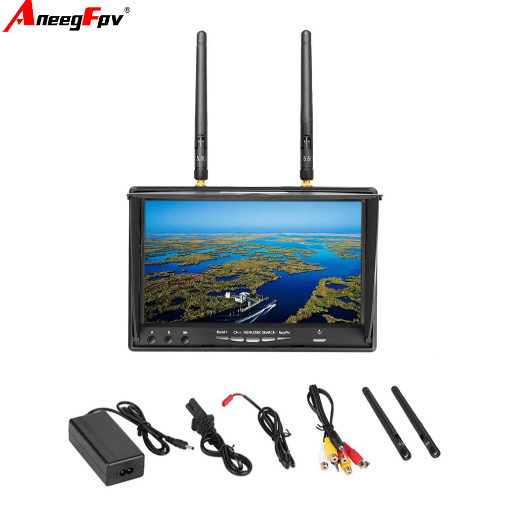 LCD5802D LCD5802S 7인치 5.8G 40C - Goggles Fpv 리뷰 및 가격