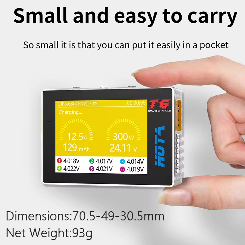 HOTA 지능형 Lipo 밸런스 충전기, LiHv Li - Lipo Battery 6S 리뷰 및 가격