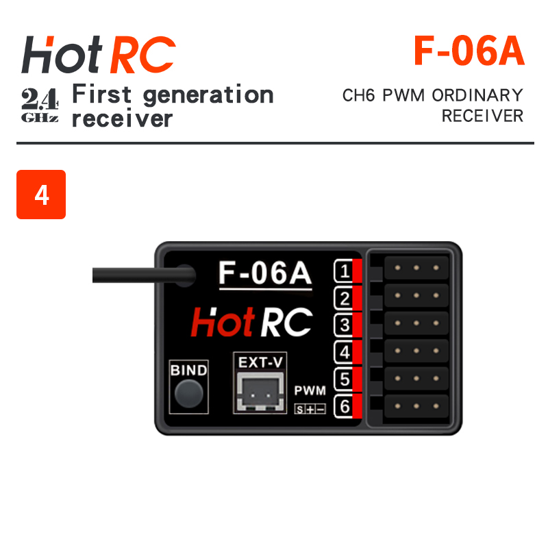 HOTRC 2.4Ghz 수신기 F-01A F-10AT  - Radio Transmitter 2.4Ghz 리뷰 및 가격