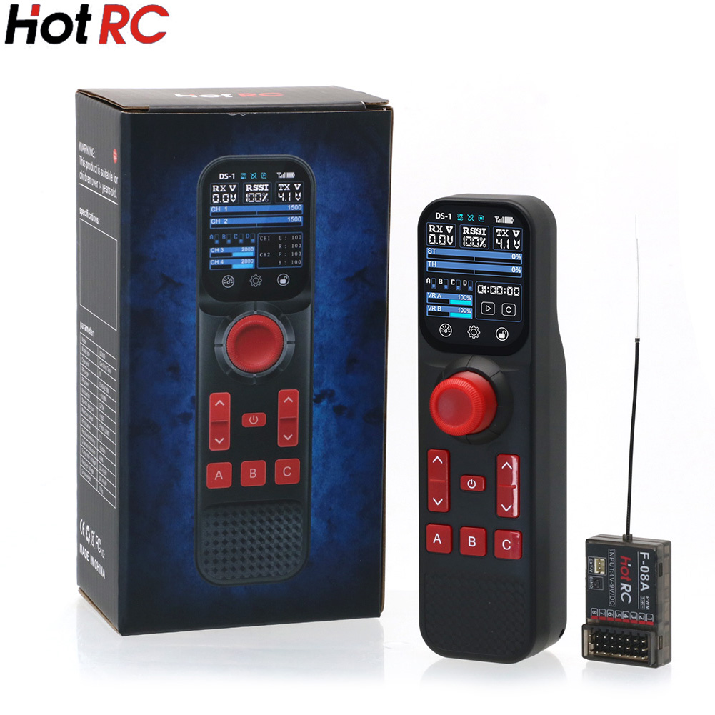 Hotrc DS-800 2.4Ghz 8채널 FHSS 리 - Radio Transmitter 2.4Ghz 리뷰 및 가격