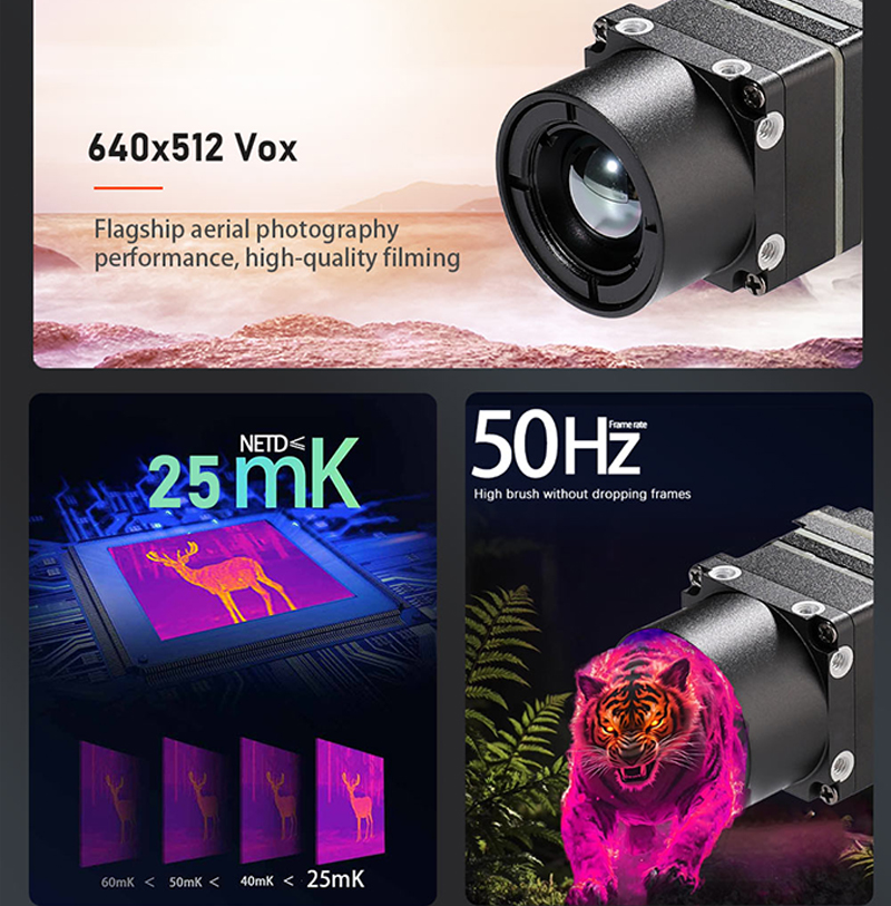 신제품 640x512 FPV 드론 열화상 카메라 모듈  - Analog Fpv Camera 리뷰 및 가격