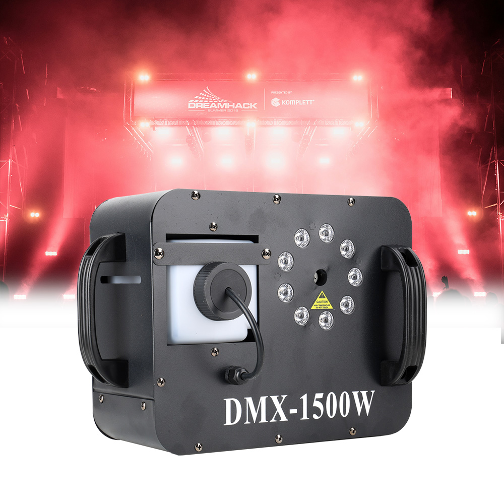 1500W 안개 연기 기계 RGB 9X3W LED 무대 - Smoke Stopper 리뷰 및 가격